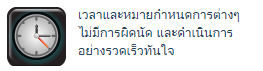 เวลาที่กำหนดต้องตรงตามนัดหมาย